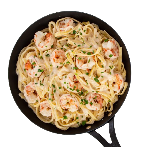 Pasta Alfredo Shrimp